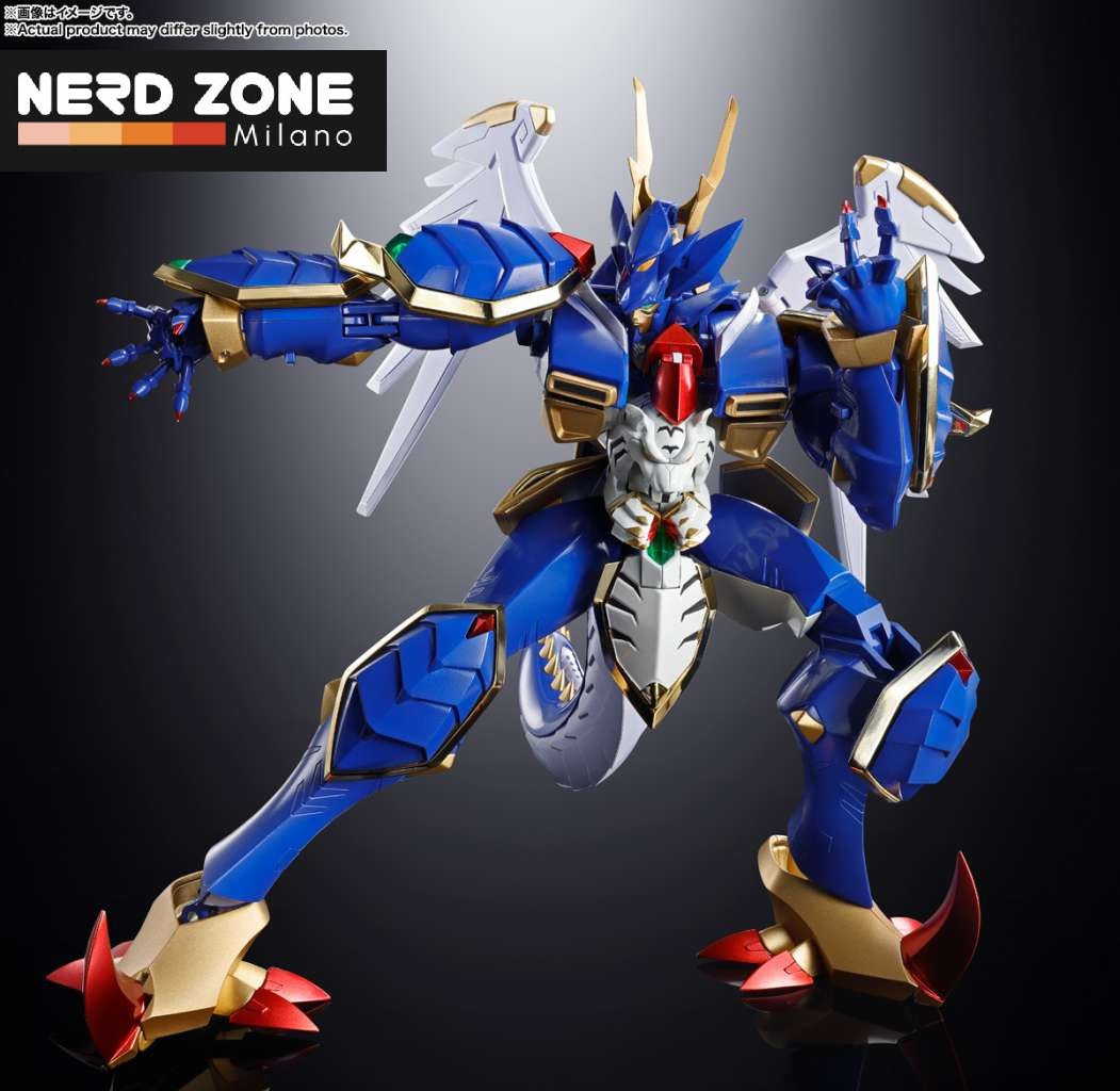 BANDAI – Soul of Chogokin GX- 119 Super Robot Taisen Dragon Tiger King/Tiger Dragon King