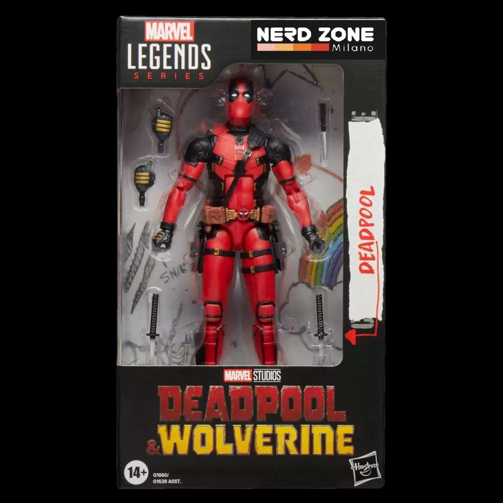 HASBRO Marvel Legends Deadpool And Wolverine Deadpool Action