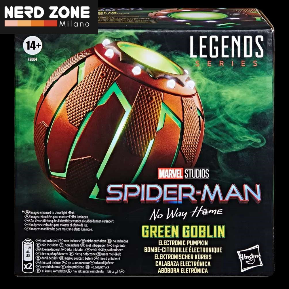 HASBRO -Marvel Legends Green Goblin Electronic Pumpkin