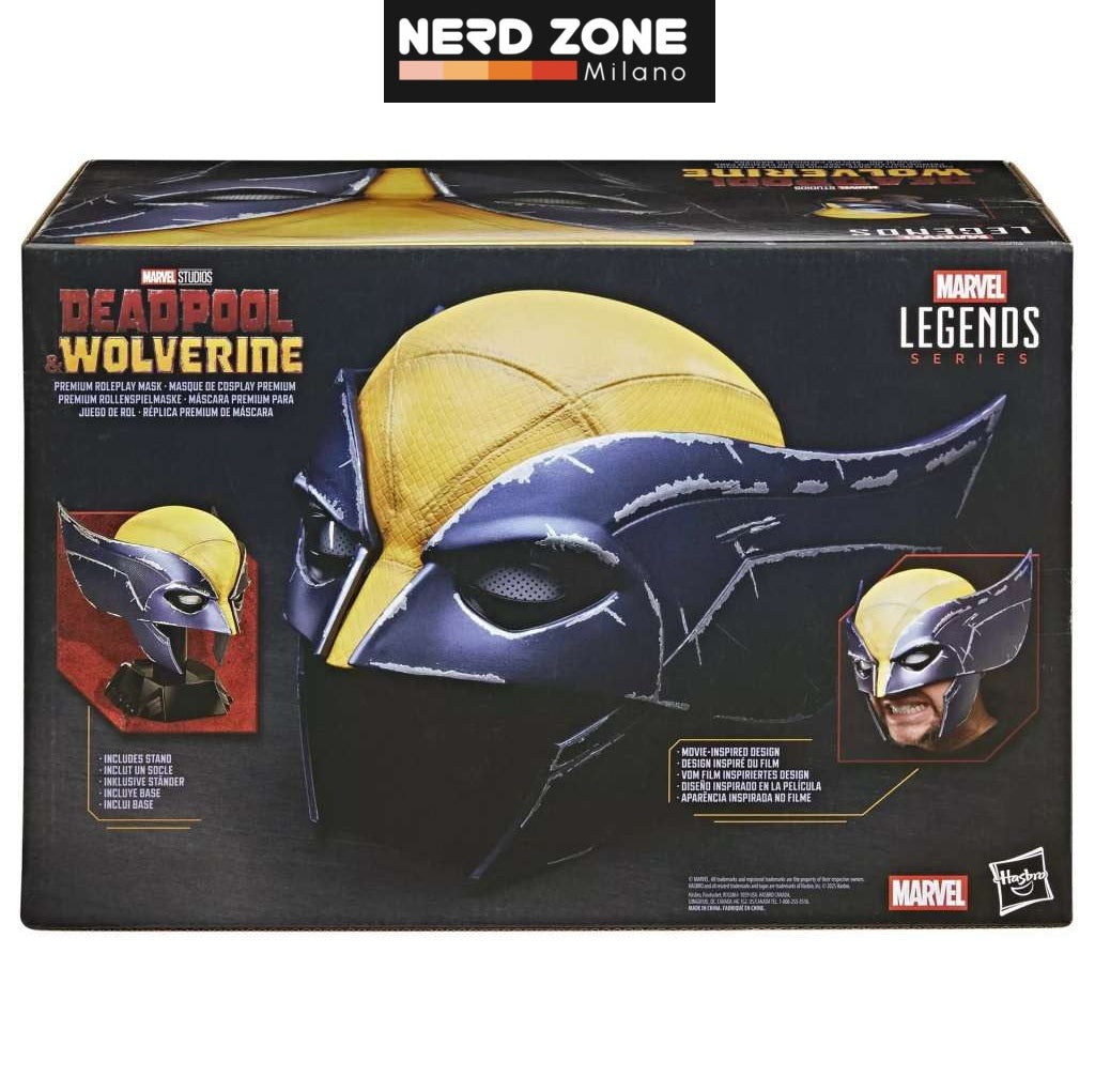 HASBRO - Marvel Legends Wolverine Mask Replica 1:1