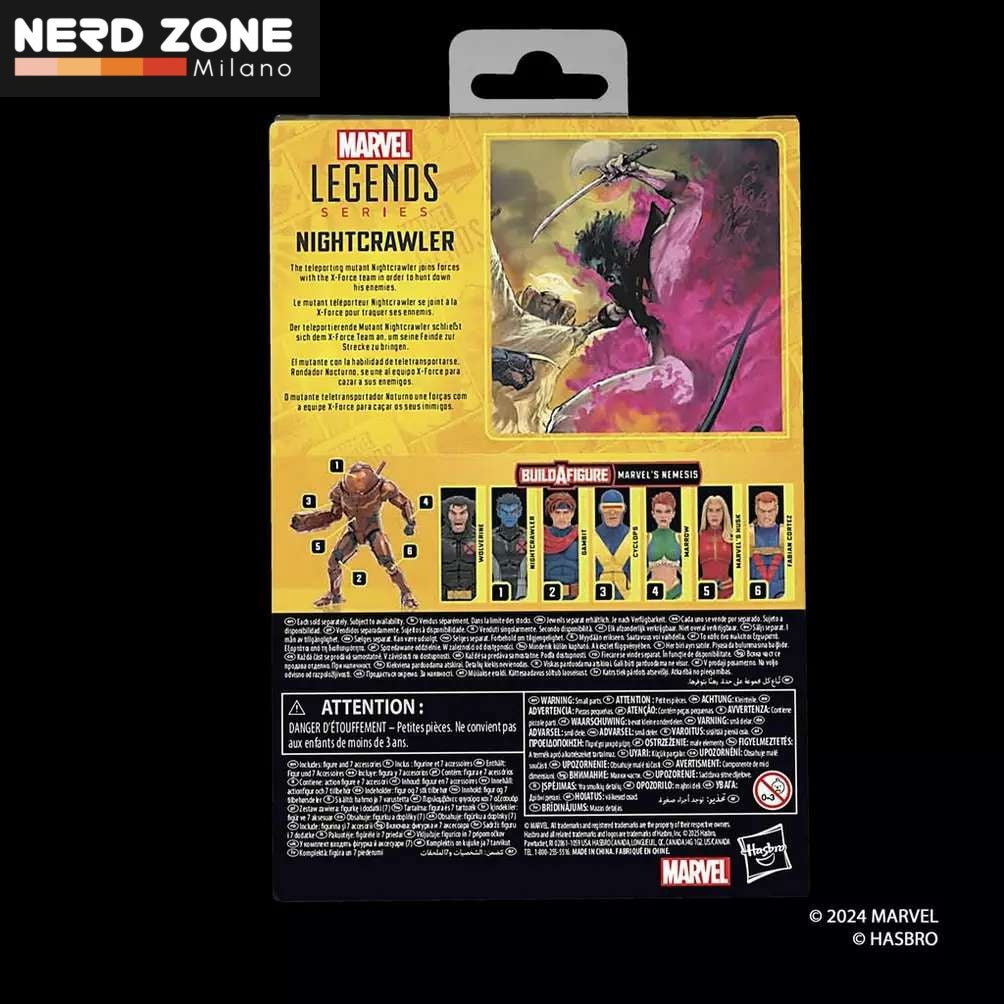 HASBRO - Marvel Legends X-Men Nemesis Nightcrawler Action Figure