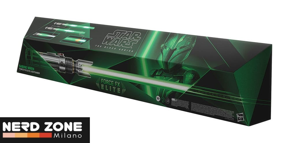 HASBRO - Star Wars: Ahsoka Black Series Replica Force FX Elite Lightsaber Sabine Wren
