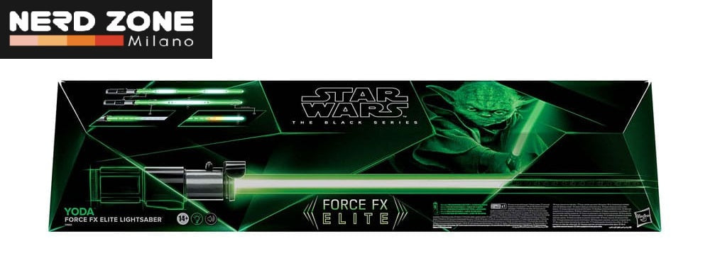 HASBRO - Star Wars Black Series Replica Force FX Elite Lightsaber Yoda