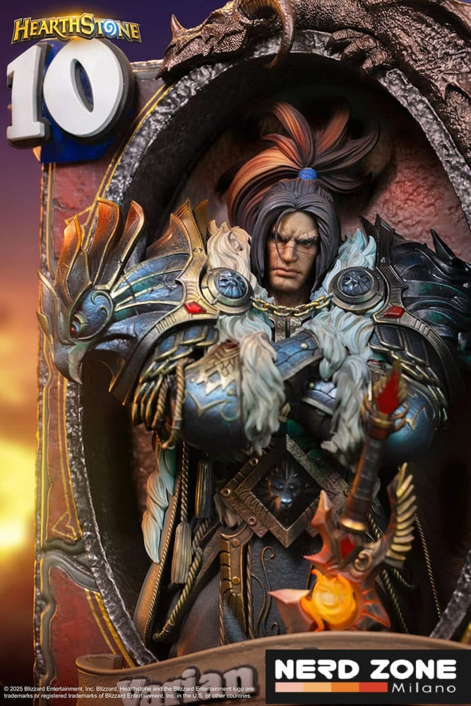 HEX COLLECTIBLES - Hearthstone 3D Art Frame Statue Varian Wrynn 31 cm