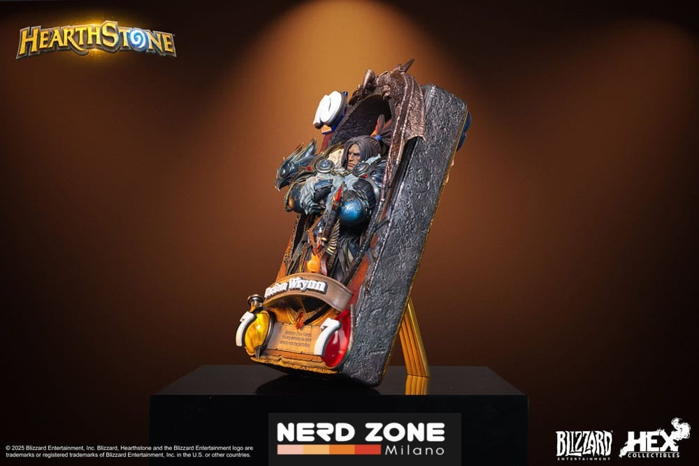 HEX COLLECTIBLES - Hearthstone 3D Art Frame Statue Varian Wrynn 31 cm