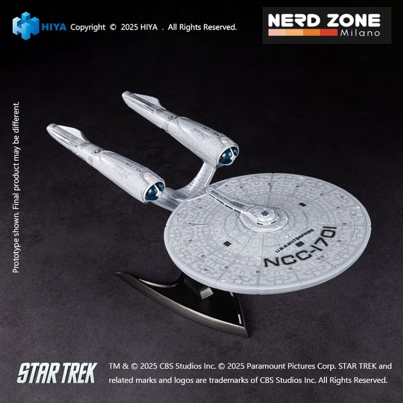 HIYA - Star Trek 2009 Replicaart Series Replica Light Up Starship SS Enterprise NCC-1701 38 cm