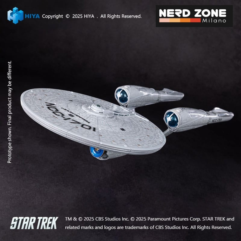 HIYA - Star Trek 2009 Replicaart Series Replica Light Up Starship SS Enterprise NCC-1701 38 cm