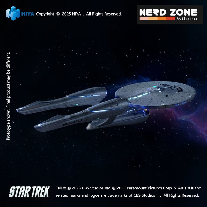 HIYA - Star Trek 2009 Replicaart Series Replica Light Up Starship SS Enterprise NCC-1701 38 cm
