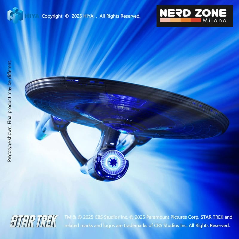 HIYA - Star Trek 2009 Replicaart Series Replica Light Up Starship SS Enterprise NCC-1701 38 cm