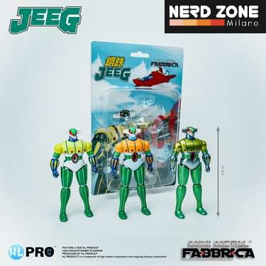 HL PRO - HIGHDREAM - Jeeg Mini Metal Fabbrica Metallic Action Figure