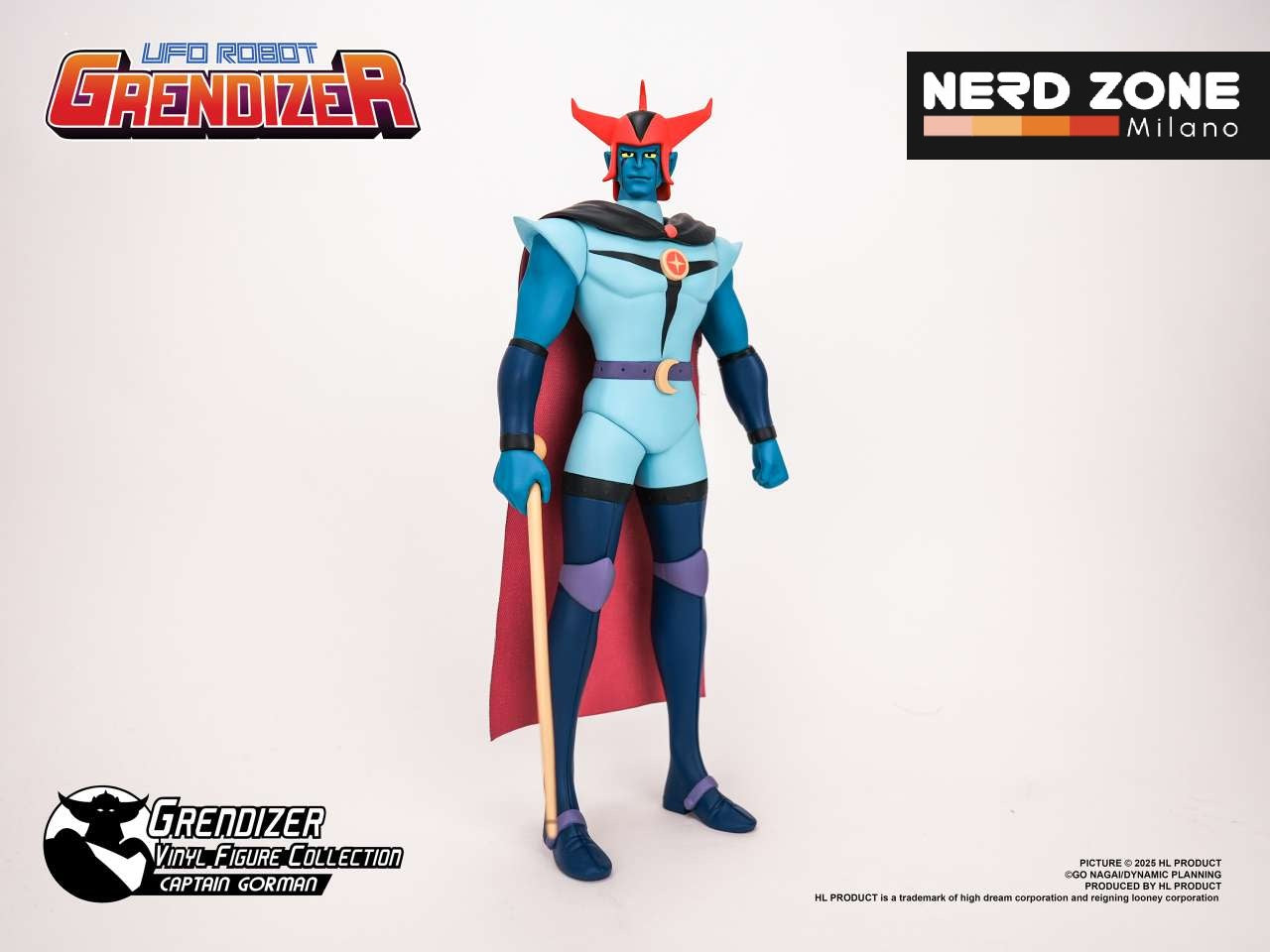 PRE ORDINE - HL PRO - HIGHDREAM - Ufo Robot Grendizer Captain Gorman Pvc Statue