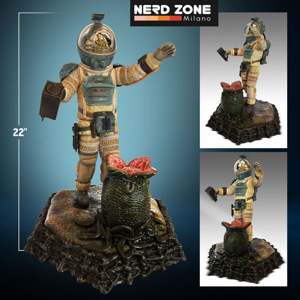 HOLLYWOOD COLLECTIBLES - Alien Statue 1/4 Officer Kane 56 cm