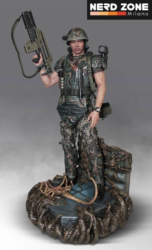 HOLLYWOOD COLLECTIBLES - Aliens Statue 1/4 Corporal Dwayne Hicks 58 cm