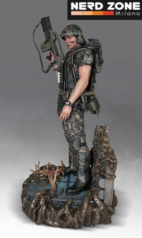 HOLLYWOOD COLLECTIBLES - Aliens Statue 1/4 Corporal Dwayne Hicks 58 cm