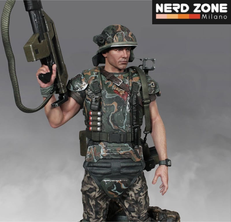 HOLLYWOOD COLLECTIBLES - Aliens Statue 1/4 Corporal Dwayne Hicks 58 cm