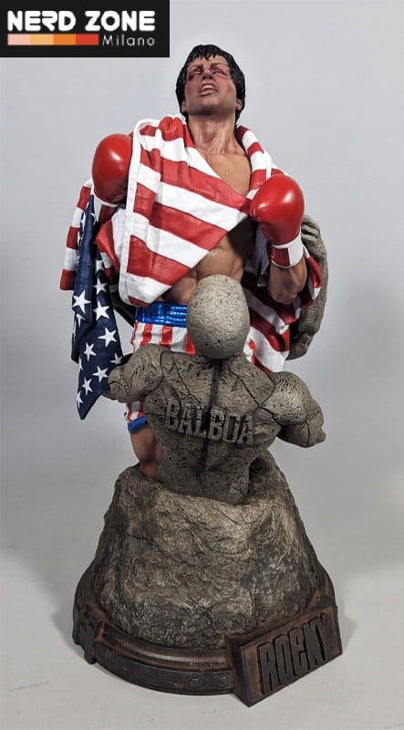 HOLLYWOOD COLLECTIBLES - Rocky IV Statue 1/4 Rocky Balboa 48 cm