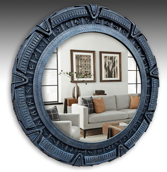 HOLLYWOOD COLLECTIBLES GROUP - STARGATE - Stargate Wall Mirror Prop Replica