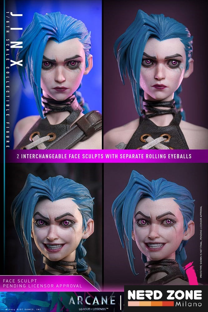 HOT TOYS - Arcane Action Figure 1/6 Jinx 27 cm