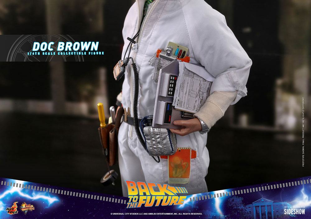 HOT TOYS - Back To The Future - Doc Brown - Action Figure 1/6 30 cm MMS609
