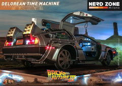 HOT TOYS - Back to the Future III Movie Masterpiece Vehicle 1/6 DeLorean Time Machine 72 cm