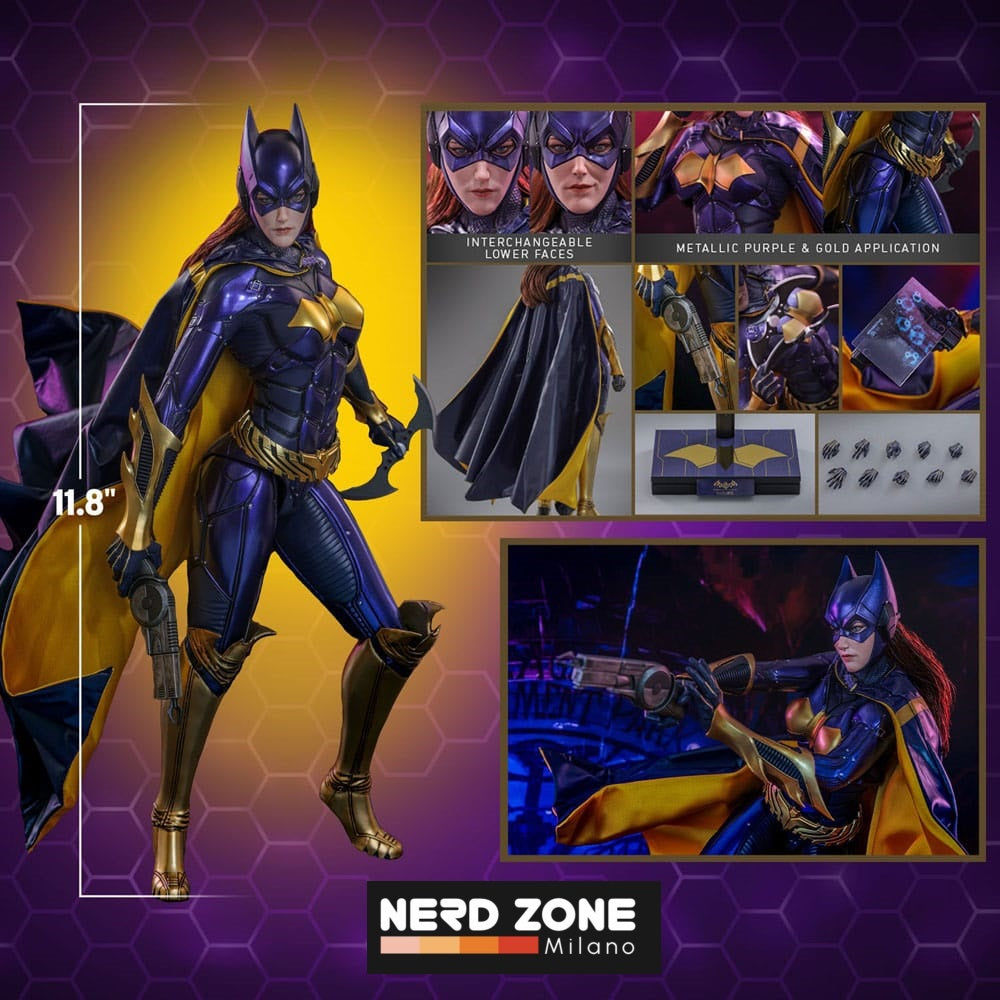 HOT TOYS - Batman Arkham Knight Action Figure 1/6 Batgirl (Purple and Gold Version) Exclusive 30 cm (VGM65)