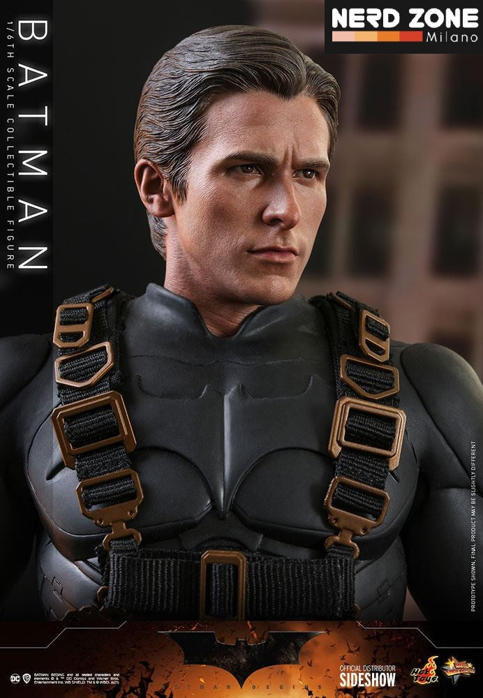 HOT TOYS - Batman Begins Movie Masterpiece Action Figure 1/6 Batman Hot Toys Exclusive 32 cm