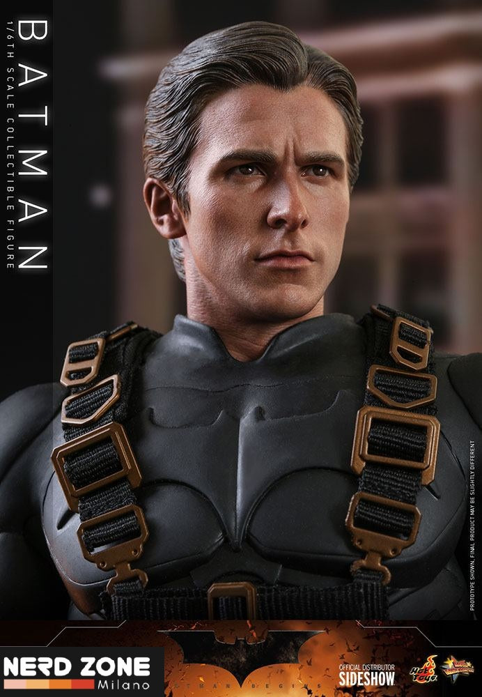 HOT TOYS - Batman Begins Movie Masterpiece Action Figure 1/6 Batman Hot Toys Exclusive 32 cm