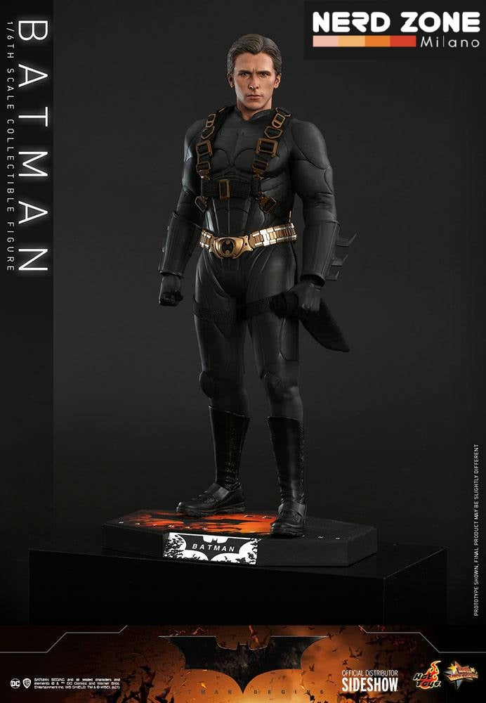 HOT TOYS - Batman Begins Movie Masterpiece Action Figure 1/6 Batman Hot Toys Exclusive 32 cm