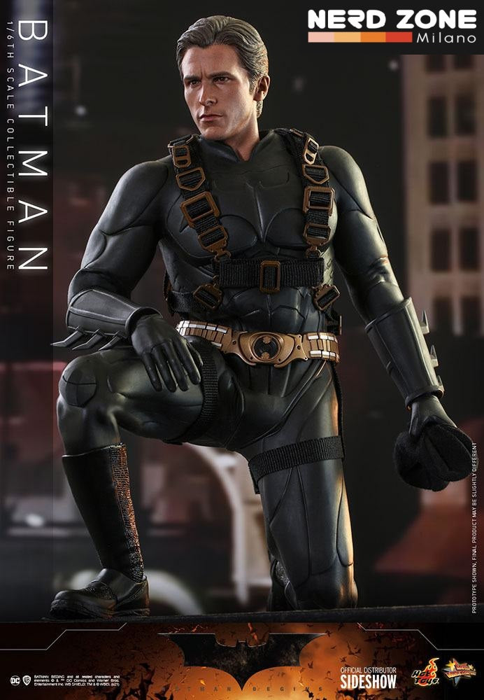 HOT TOYS - Batman Begins Movie Masterpiece Action Figure 1/6 Batman Hot Toys Exclusive 32 cm