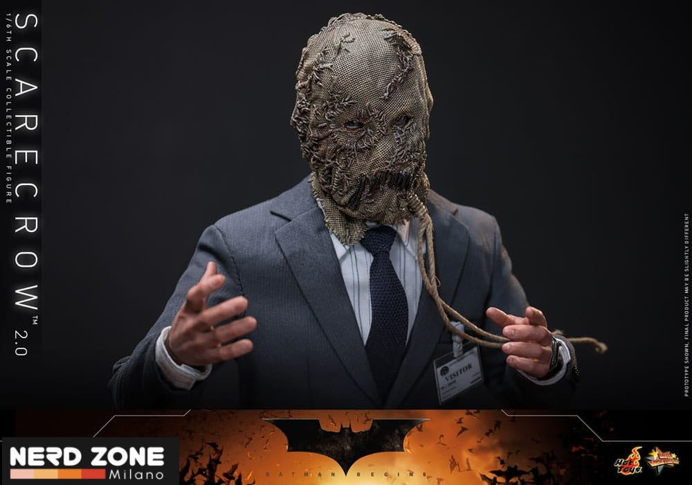 HOT TOYS - Batman Begins Movie Masterpiece Action Figure 1/6 Scarecrow 2.0 30 cm