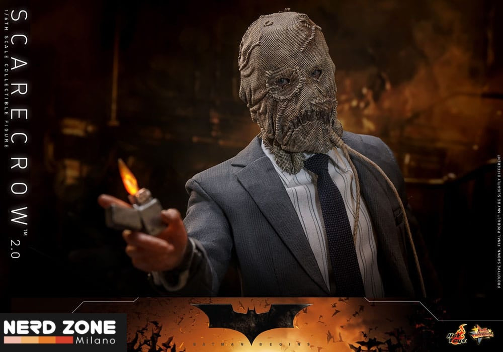 HOT TOYS - Batman Begins Movie Masterpiece Action Figure 1/6 Scarecrow 2.0 30 cm