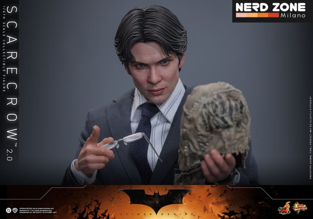 HOT TOYS - Batman Begins Movie Masterpiece Action Figure 1/6 Scarecrow 2.0 30 cm