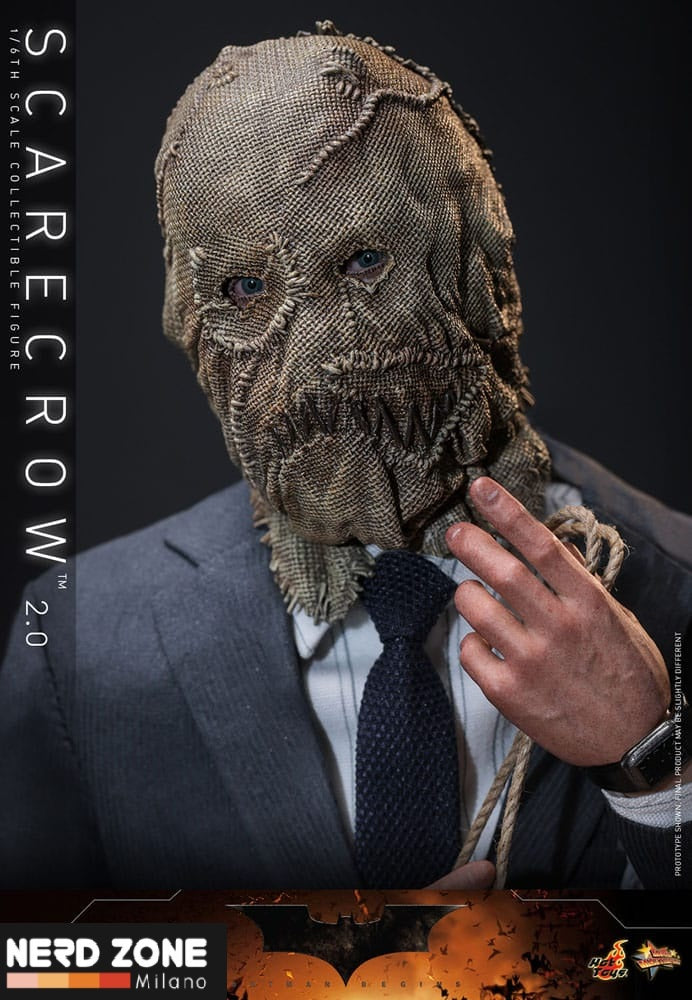 HOT TOYS - Batman Begins Movie Masterpiece Action Figure 1/6 Scarecrow 2.0 30 cm