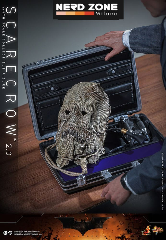 HOT TOYS - Batman Begins Movie Masterpiece Action Figure 1/6 Scarecrow 2.0 30 cm