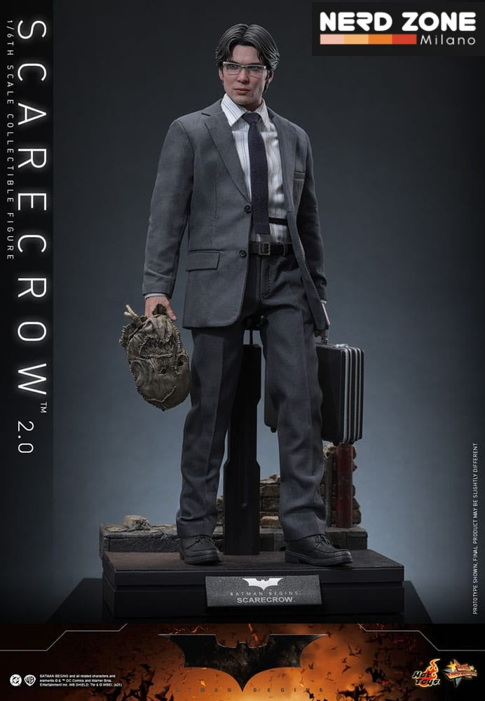 HOT TOYS - Batman Begins Movie Masterpiece Action Figure 1/6 Scarecrow 2.0 30 cm