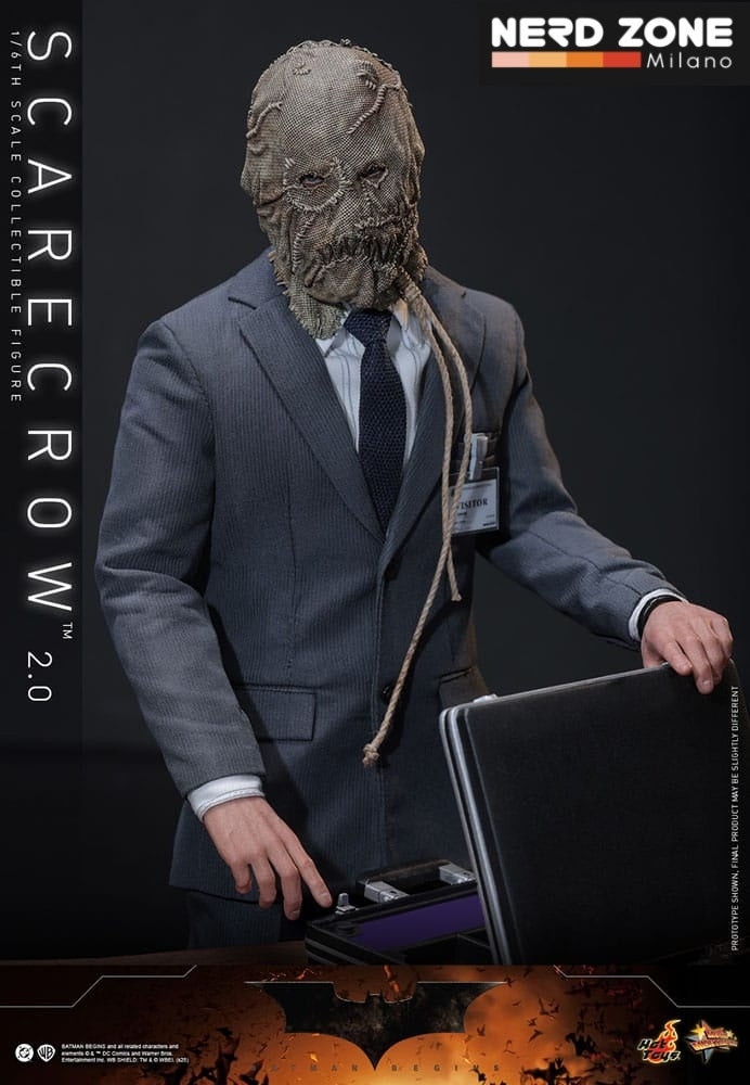 HOT TOYS - Batman Begins Movie Masterpiece Action Figure 1/6 Scarecrow 2.0 30 cm