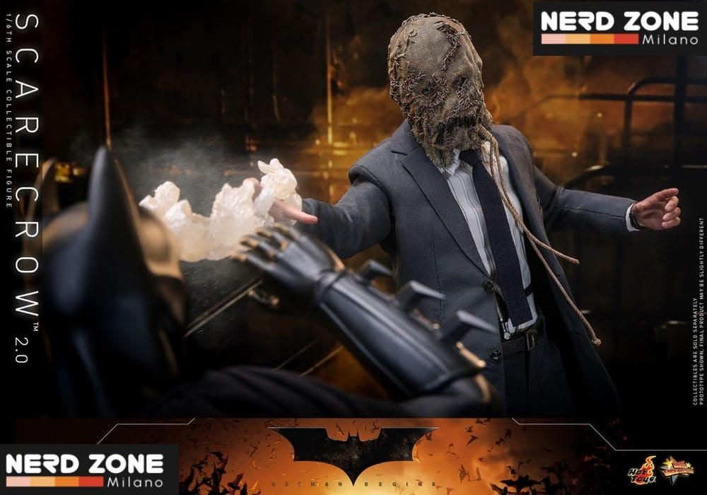 HOT TOYS - Batman Begins Movie Masterpiece Action Figure 1/6 Scarecrow 2.0 30 cm