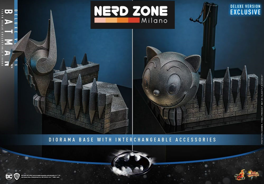 HOT TOYS - Batman Returns Movie Masterpiece Action Figure 1/6 Batman (Deluxe Version) 30 cm MMS770