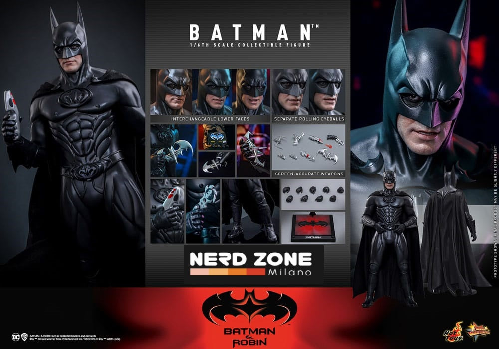 【HOTTOYS】バットマン&タンブラーセット1/6 HOT TOYS - Batman & Robin Movie Masterpiece Action Figure 1/6