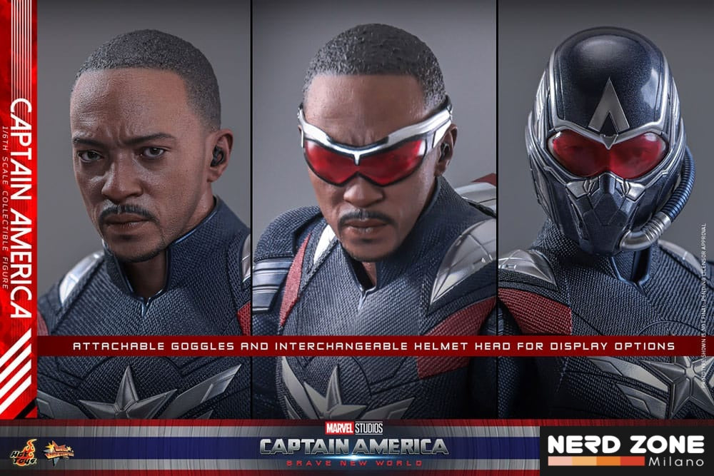 HOT TOYS - Captain America: Brave New World Movie Masterpiece Action Figure 1/6 Captain America 30 cm