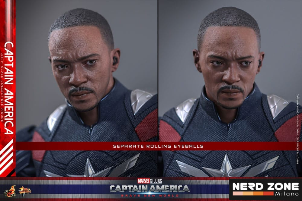 HOT TOYS - Captain America: Brave New World Movie Masterpiece Action Figure 1/6 Captain America 30 cm
