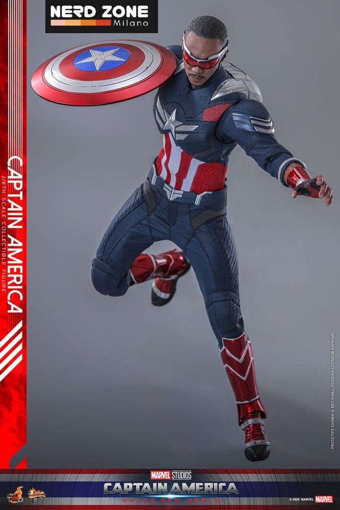 HOT TOYS - Captain America: Brave New World Movie Masterpiece Action Figure 1/6 Captain America 30 cm