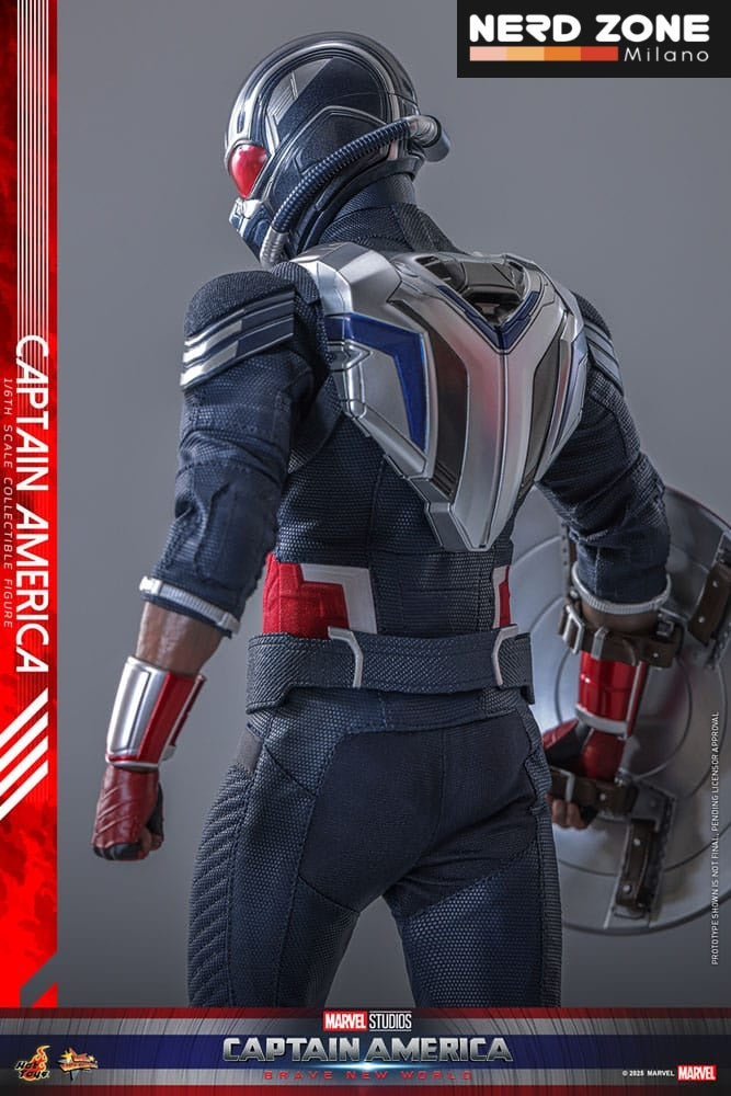 HOT TOYS - Captain America: Brave New World Movie Masterpiece Action Figure 1/6 Captain America 30 cm