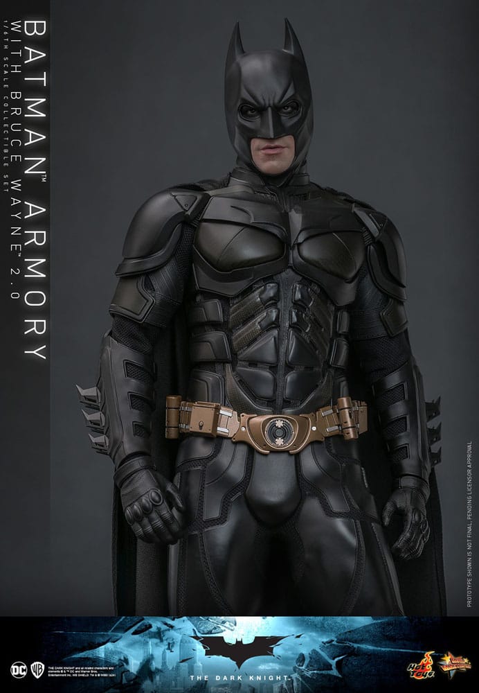 HOT TOYS - DC Comics: Batman Armory with Bruce Wayne 2.0 1:6 Scale Figure Set MMS750