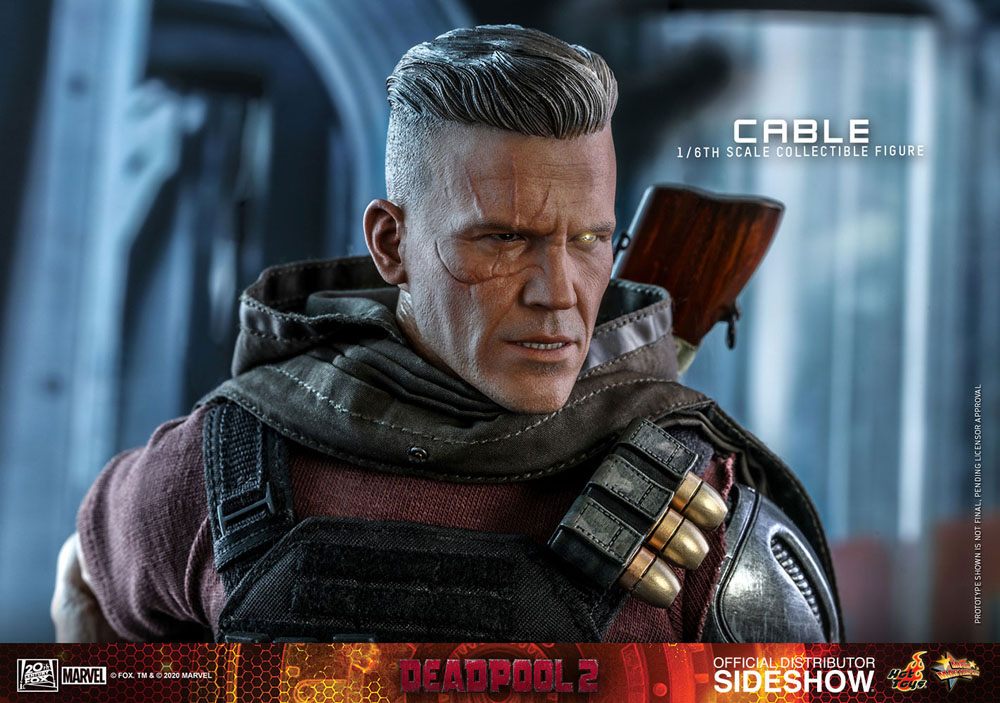 HOT TOYS - DEADPOOL 2 - Cable Movie Masterpiece Action Figure 1/6 (MMS583) 30 cm