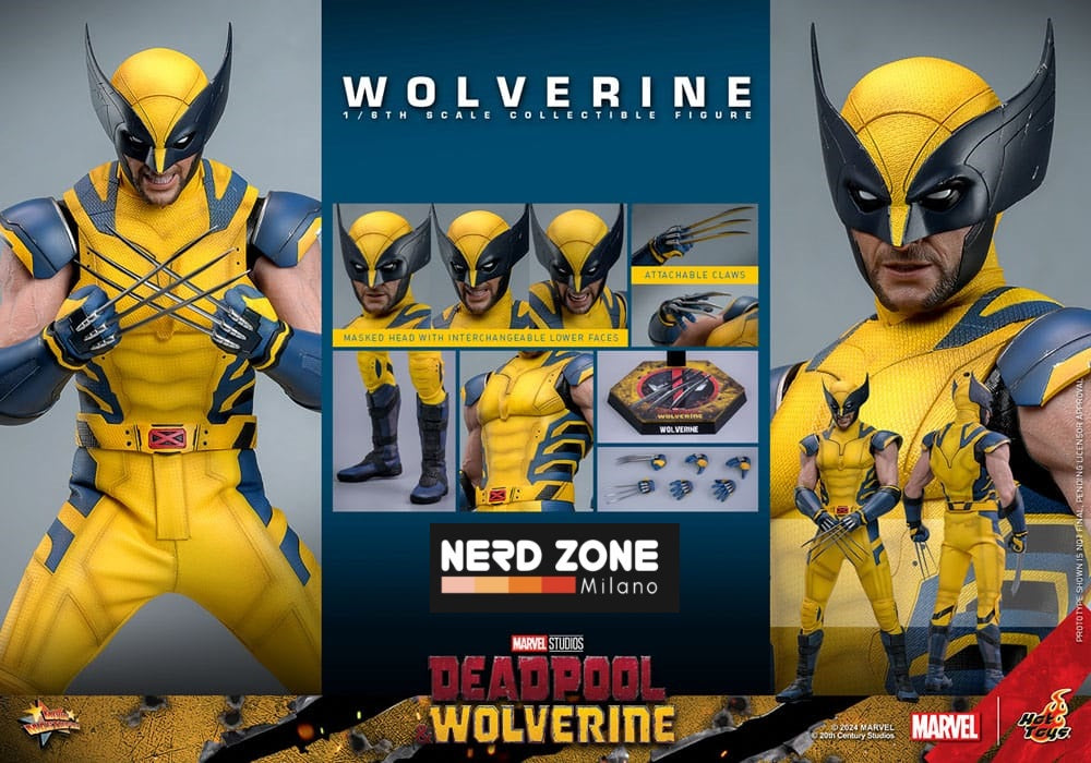 HOT TOYS - DEADPOOL & WOLVERINE - Wolverine Regular