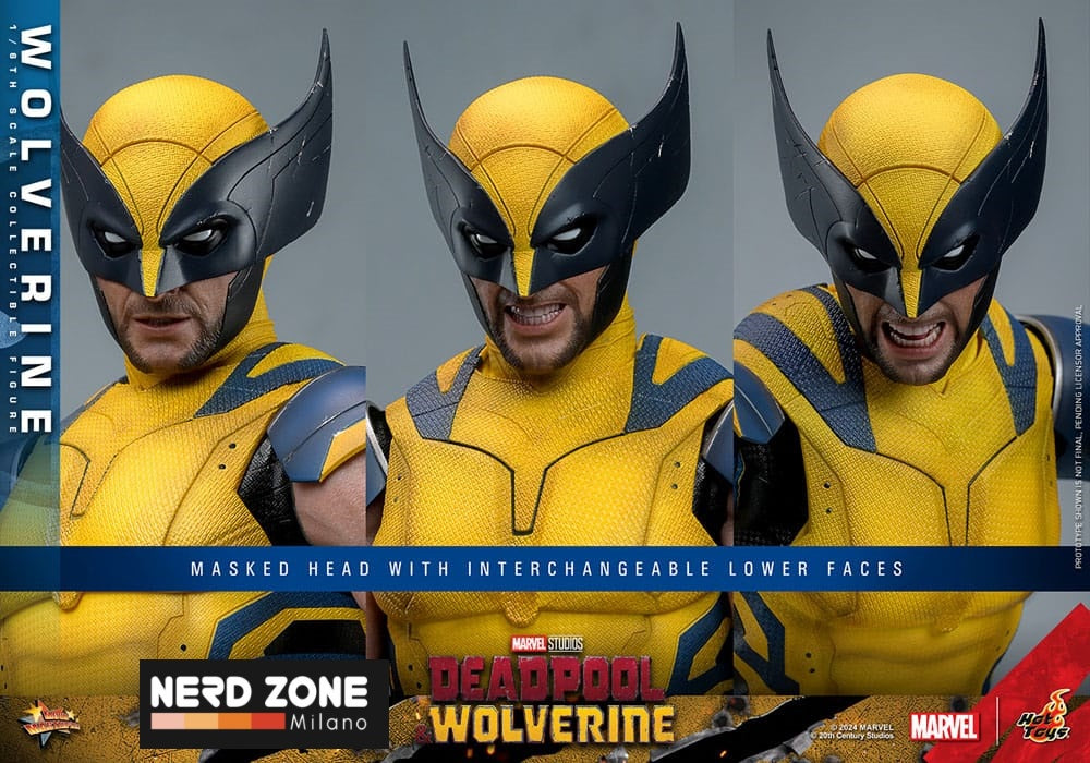 HOT TOYS - DEADPOOL & WOLVERINE - Wolverine Regular Version Action Figure 1/6 (MMS753)