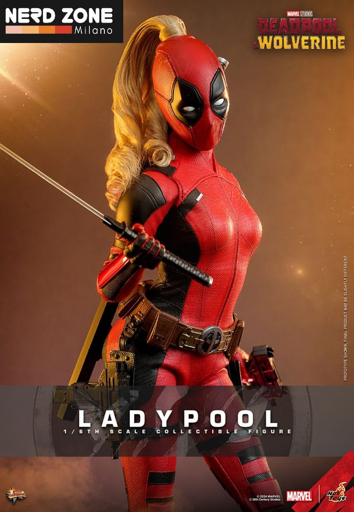HOT TOYS - Deadpool & Wolverine Movie Masterpiece Action Figure 1/6 Ladypool 30 cm