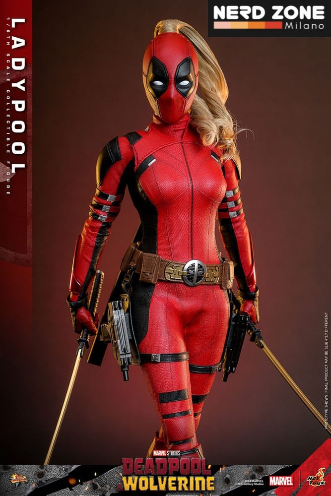 HOT TOYS - Deadpool & Wolverine Movie Masterpiece Action Figure 1/6 Ladypool 30 cm