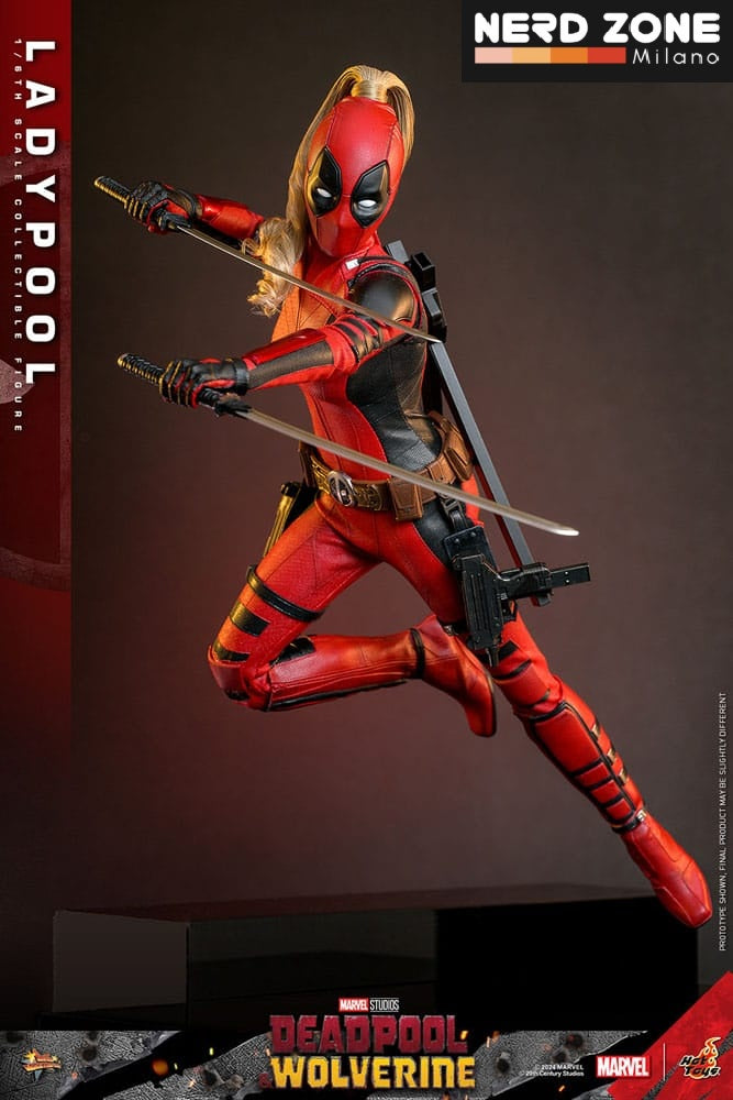 HOT TOYS - Deadpool & Wolverine Movie Masterpiece Action Figure 1/6 Ladypool 30 cm